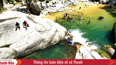 Hindari teriknya musim panas di Air Terjun Ma Hao.