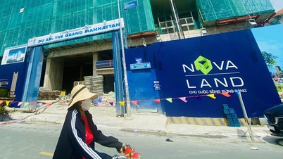 VN-Index fell nearly 50 points, but Novaland shares bucked the trend and rose in price.