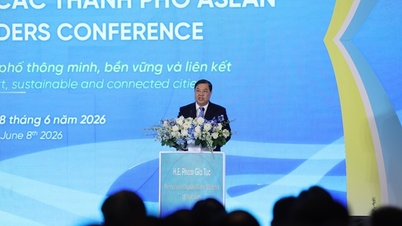 Pysyvä varapääministeri Pham Gia Tuc: Rakennamme kestäviä ASEAN-kaupunkeja, ihmiset keskiössä.