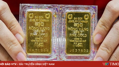 Harga emas turun lebih dari 7 juta VND dalam satu hari.