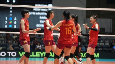 تیم والیبال زنان ویتنام پس از یک پیروزی سخت مقابل اندونزی، جایگاه خود در صدر گروه AVC Cup را از دست داد.