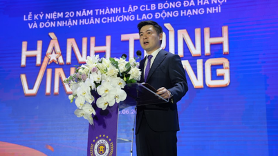 CLB bóng đá Hà Nội kỷ niệm 20 năm thành lập và đón nhận Huân chương Lao động hạng Nhì