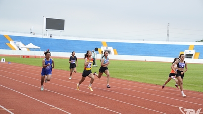 Thai Nguyen wins 2 Gold Medals on the opening day of the National U18 Athletics Championship.