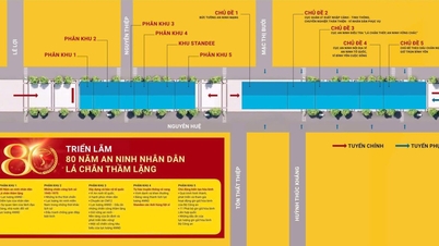 The "Peaceful Homeland" Gala will soon take place on Nguyen Hue pedestrian street.