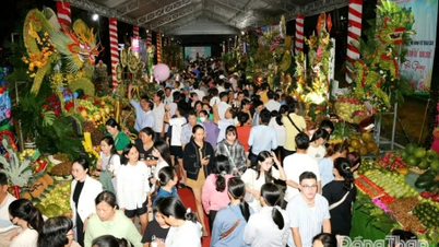 Trao giải Hội thi nghệ thuật xếp đặt mô hình từ trái cây “Đồng Tháp ngọt vị phù sa - Đậm đà tình đất”