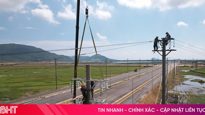 Vung Ang انڈسٹریل زون میں 22kV پاور لائن کو باضابطہ طور پر کام شروع کر دیا گیا ہے۔