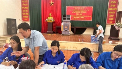 Youth in Thuong Tin play a significant role in community life.