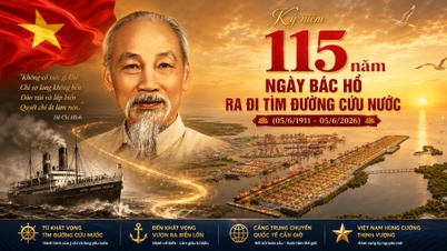 Commémoration du 115e anniversaire du départ du président Hô Chi Minh en quête d'une voie vers le salut national : de l'aspiration à l'indépendance à l'ouverture sur le monde.