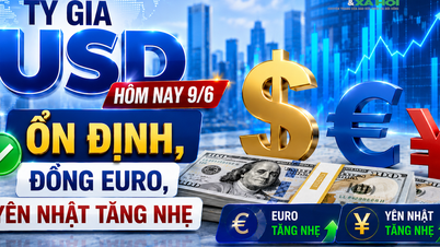 Le taux de change du dollar américain est resté stable aujourd'hui, 9 juin, tandis que l'euro et le yen japonais ont légèrement progressé.