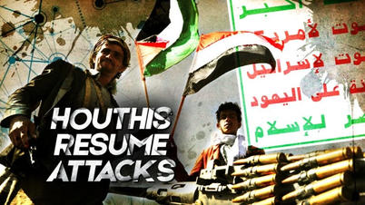 Kelompok Houthi kembali melancarkan serangan terhadap Israel, dan mendeklarasikan blokade Laut Merah.