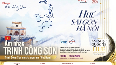 MUSIIKKIOHJELMA: ”25 VUOTTA TRINH CONG SONIN MUISTOLLA: HUE - SAIGON - HANOI”