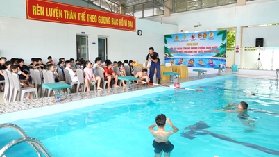 Trang bị kỹ năng phòng, chống đuối nước cho thiếu nhi dịp hè