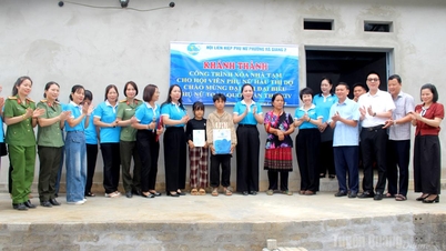 Khánh thành công trình xóa nhà tạm cho hội viên phụ nữ có hoàn cảnh khó khăn