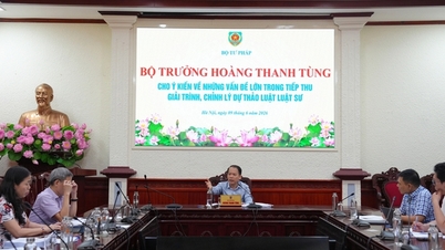 Bộ trưởng Hoàng Thanh Tùng chủ trì họp sửa đổi Luật Luật sư