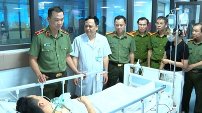 Der Mut eines Polizisten aus Thanh Hoa inmitten einer gefährlichen Einkesselung.