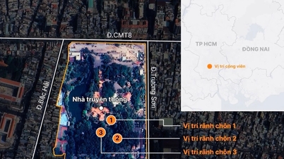 Ho-Chi-Minh-Stadt: Moderne Technologie hilft bei der Identifizierung von Massengräbern von Märtyrern im Le-Thi-Rieng-Park.