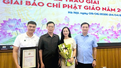 Aviser og radio-/tv-stationer i Tuyen Quang vandt Opmuntringsprisen ved Buddhist Journalism Awards 2025.