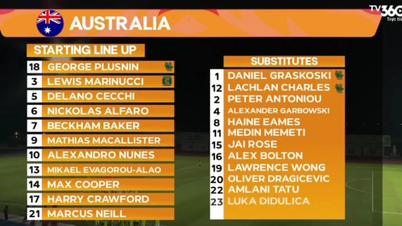 Trực tiếp U19 Australia 2-0 U19 Campuchia (hiệp 1): Tin vui cho U19 Việt Nam
