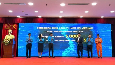 De vakbond van de Vietnamese Maritieme Corporatie neemt deel aan de campagne "Uitstekende werknemers, hoge productiviteit, goed inkomen".
