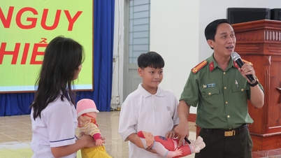 Kota Ho Chi Minh: Membekali anak-anak dengan keterampilan untuk mencegah penyalahgunaan narkoba dan pelecehan selama musim panas.