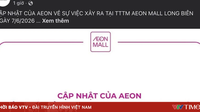 Aeon Mall bevestigt dat de klant geen goederen heeft gestolen en blijft zich verontschuldigen voor het incident in Long Bien.