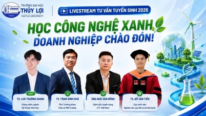 มหาวิทยาลัยทรัพยากรน้ำให้คำปรึกษาด้านการรับเข้าเรียนสำหรับนักศึกษาที่เรียนสาขาเทคโนโลยีสีเขียว