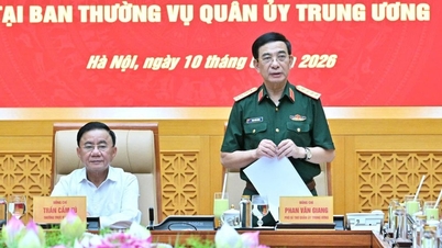 Thông qua dự thảo báo cáo kiểm tra với Ban thường vụ Quân ủy Trung ương