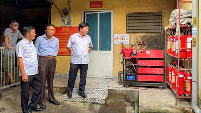Memastikan keamanan kebakaran di Pasar An Duong