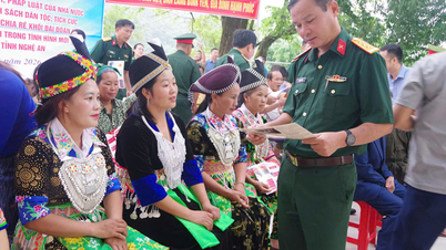 Sáng đẹp Làng văn hóa quân - dân kiểu mẫu