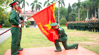 Dấu mốc trưởng thành của chiến sĩ mới