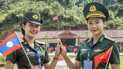 Perwira Muda Penjaga Perbatasan Vietnam dan Laos: Meneruskan Nyanyian Persahabatan Masa Muda