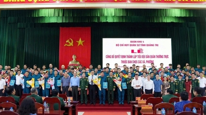 Quang Tri-provinsen har etableret 74 permanente militsdelinger i sine kommuner og valgkredse.