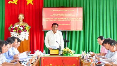 Næstformand for den provinsielle folkekomité, Ngo Cong Thuc, arbejder med 5 kommuner i den nordlige underregion af An Giang-provinsen.