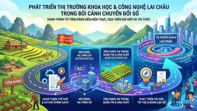 การพัฒนาตลาดวิทยาศาสตร์และเทคโนโลยีในจังหวัดไล่เจา: สร้างรากฐานสำหรับการเติบโตใหม่ในยุคดิจิทัล