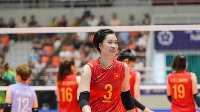 ด้วยการเอาชนะอิหร่าน ทีมวอลเลย์บอลหญิงเวียดนามจึงคว้าแชมป์กลุ่มในการแข่งขัน AVC Cup 2026