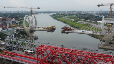 解体前の旧ズオン橋。