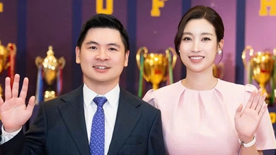 Miss Vietnam Do My Linh nähdään hellästi puheenjohtajamiehensä kanssa, ja juontaja Thuy Van saa hyviä uutisia.
