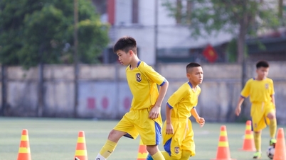 U11 Sông Lam Nghệ An đối đầu đội bóng láng giềng tại vòng loại U11 Quốc gia