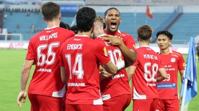 Ho Chi Minh City Police won overwhelmingly 4-2 at Thien Truong Stadium, advancing to the final of the 2025/26 National Cup.