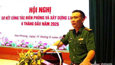 Guardia Fronteriza de la ciudad de Hai Phong: Revisión de las labores de fortalecimiento de la fuerza durante los primeros 6 meses de 2026.
