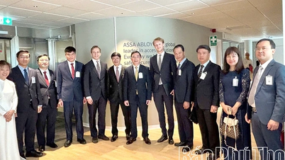קים דג'ואן, משלחת ממחוז פו טו, עבדה עם קבוצת ASSA ABLOY Asia Holding AB בממלכת שוודיה.