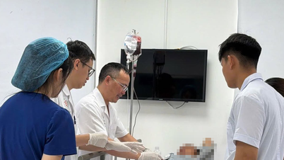 After falling onto a wooden stake, the 48-year-old man experienced rare complications that lasted 7 days.