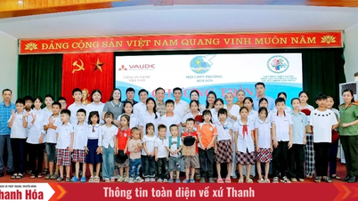 Hội LHPN phường Bỉm Sơn trao 70 suất quà cho trẻ em mồ côi, hoàn cảnh khó khăn