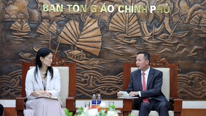 Trưởng Ban Tôn giáo Chính phủ tiếp xã giao Quyền Phó trợ lý Ngoại trưởng Hoa Kỳ