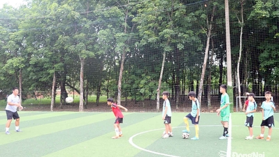 Klar til at erobre den 21. Dong Nai - CP Vietnam Newspaper and Radio & Television Cup børnefodboldturnering.