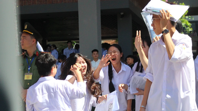 Škála emocí studentů v Ha Tinh během maturitních zkoušek v roce 2026.