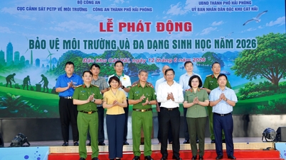 Hai Phong rozpoczyna kampanię na rzecz ochrony środowiska i różnorodności biologicznej.