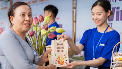 Vinamilk contributes to spreading a green lifestyle at the Vegetarian Food Festival - Hue Festival 2026.