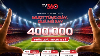 TV360 siap menyambut Piala Dunia dan memiliki 400.000 hadiah untuk para penggemar.