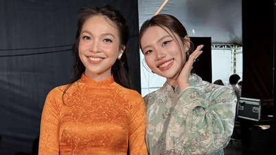 Pertemuan semula Phuong My Chi dengan Hien Thuc menarik perhatian.